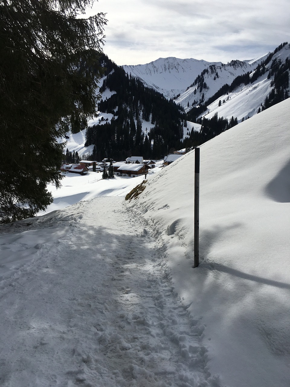 Home winter, location, hike, nature